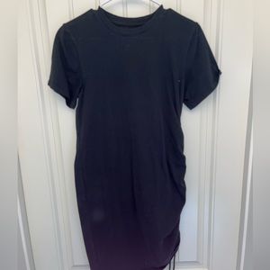 Black t shirt dress